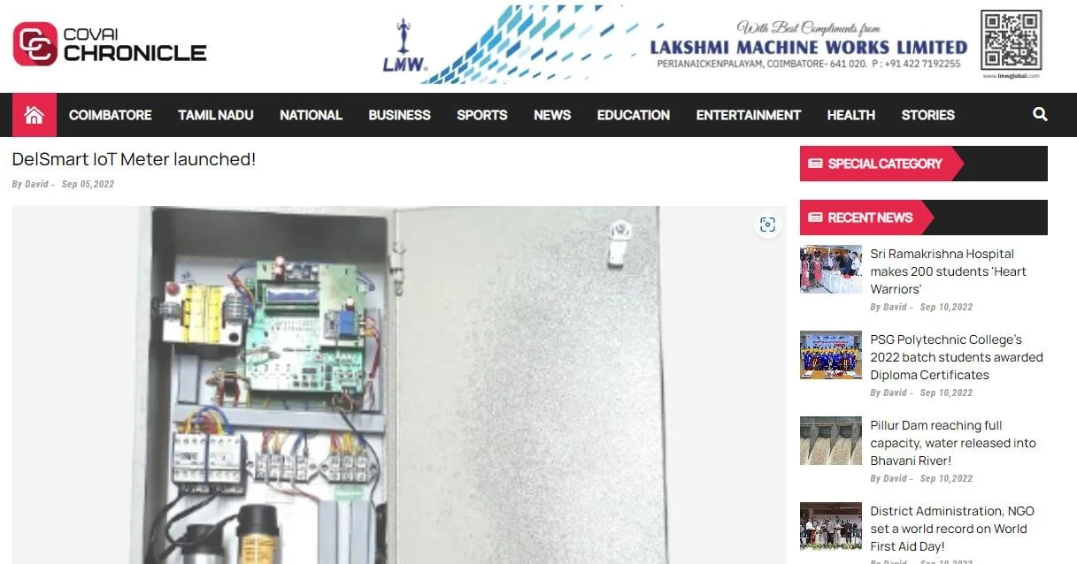 Delsmart IoT Meter Launched